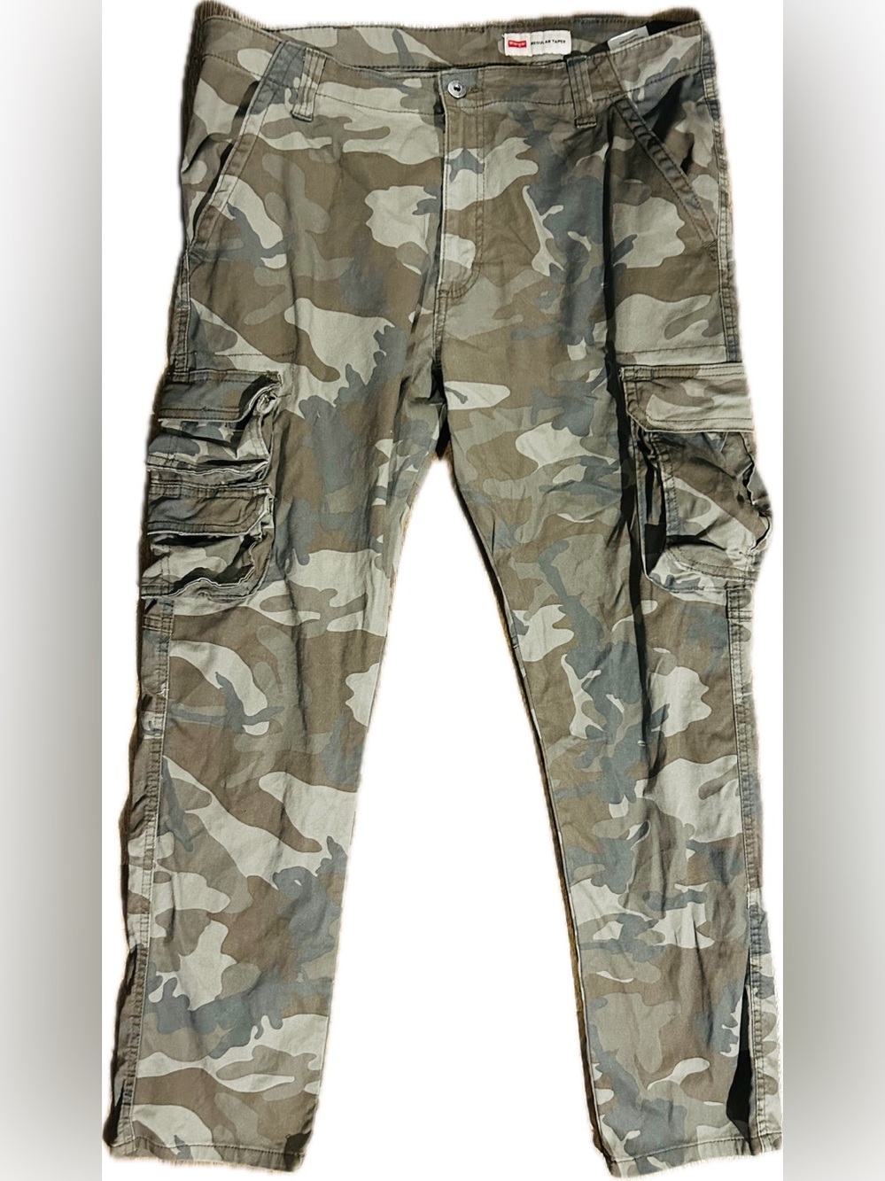 Wrangler Men's Camouflage Cargo Pants 36 x 30